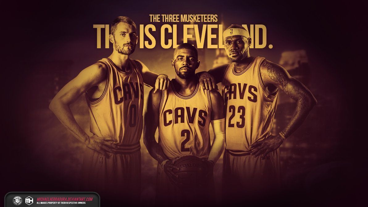 Cleveland Cavaliers The Three Musketeers wallpaper by ...