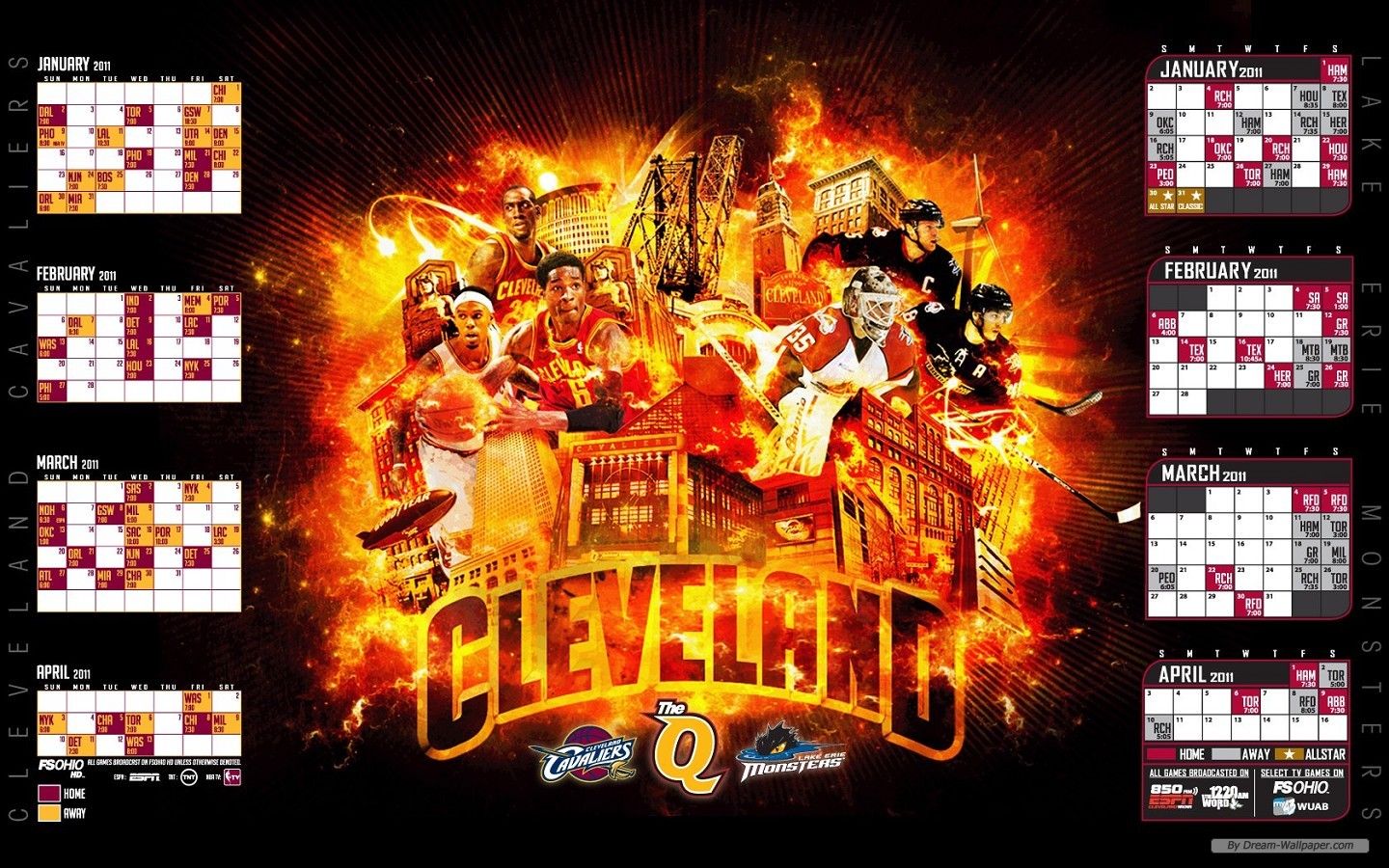 Free Wallpaper - Free Sport wallpaper - Cleveland Cavaliers 4