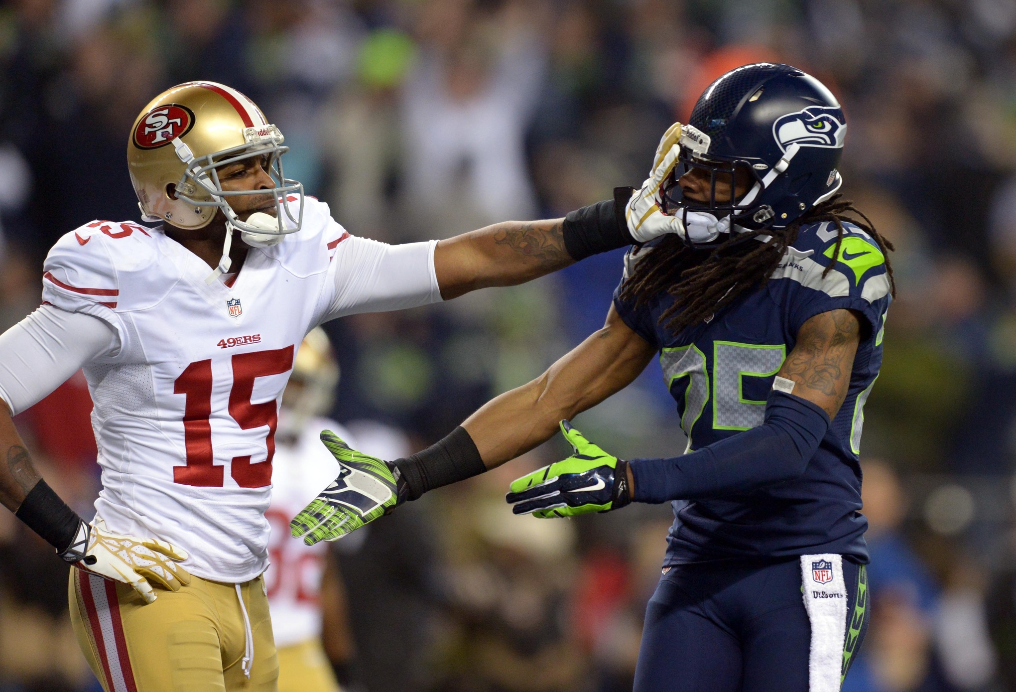 Richard Sherman wants to choke Michael Crabtree out for the rest ...