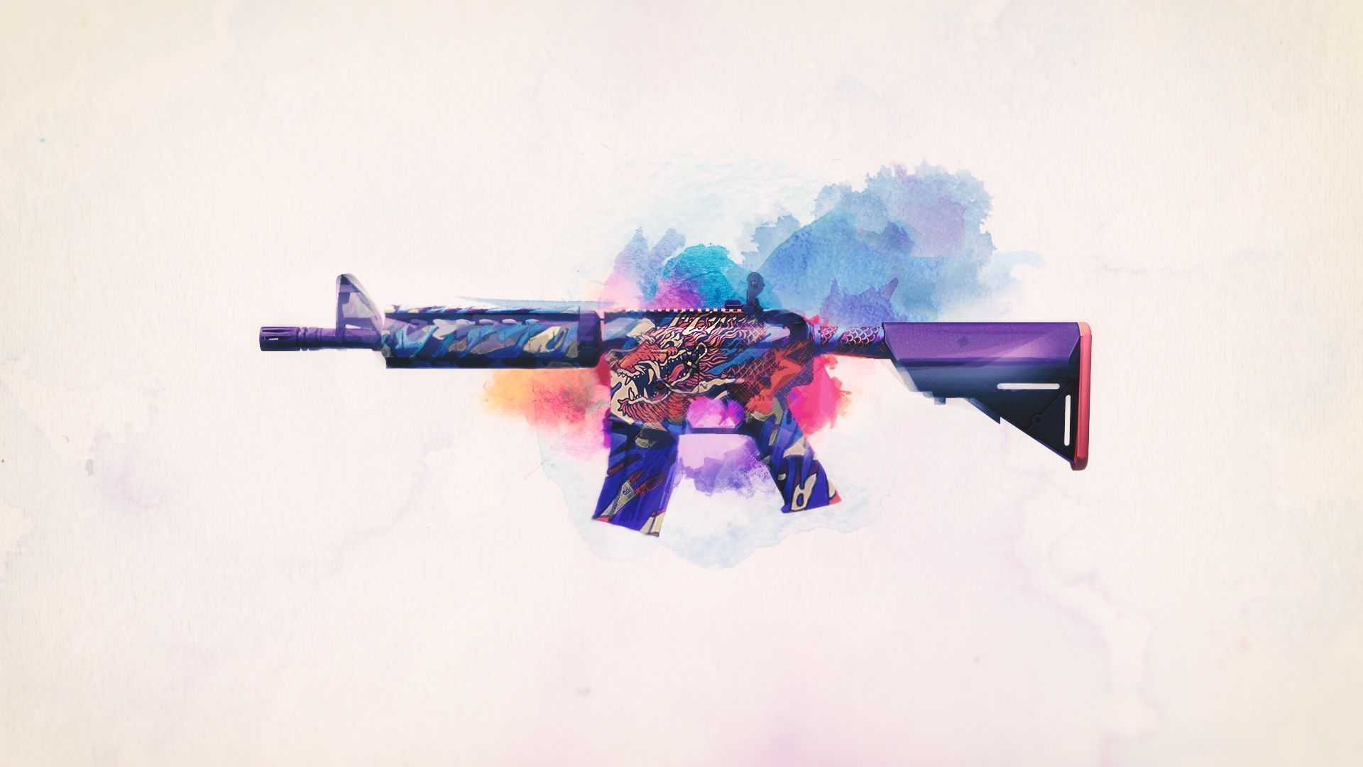 CSGO Ak47 Banshee Wallpaper by ByFoxBlog on DeviantArt