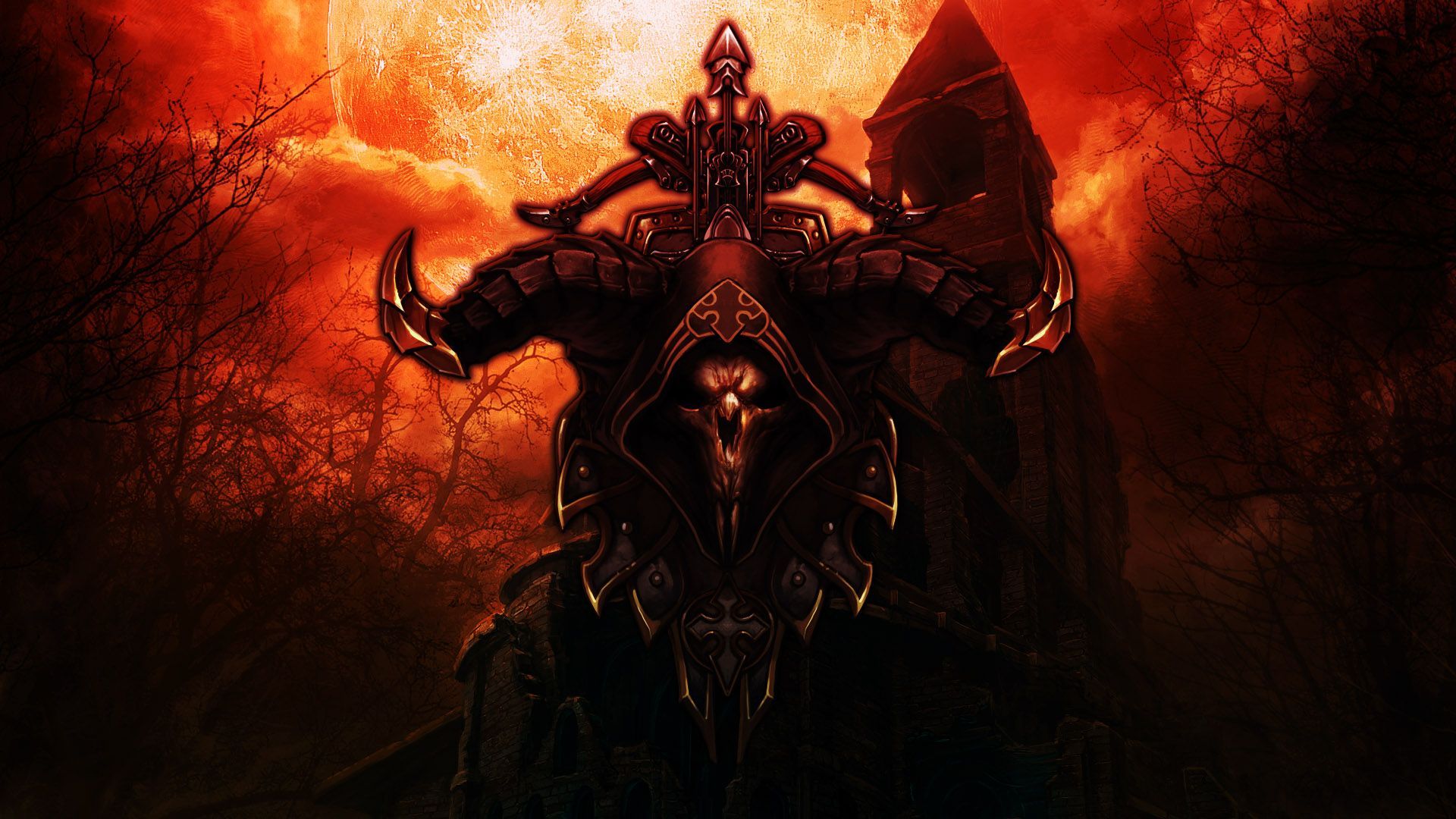 Demon hunter diablo iii artwork video games best #abLI