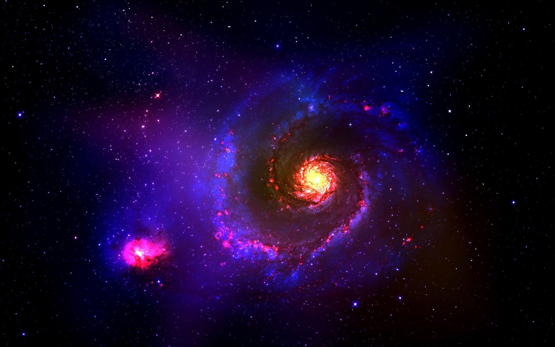 Sci fi science fiction galaxy stars nebula color dust space ...