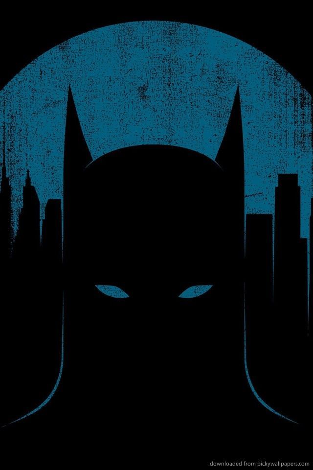 Download Batman Print Wallpaper For iPhone 4