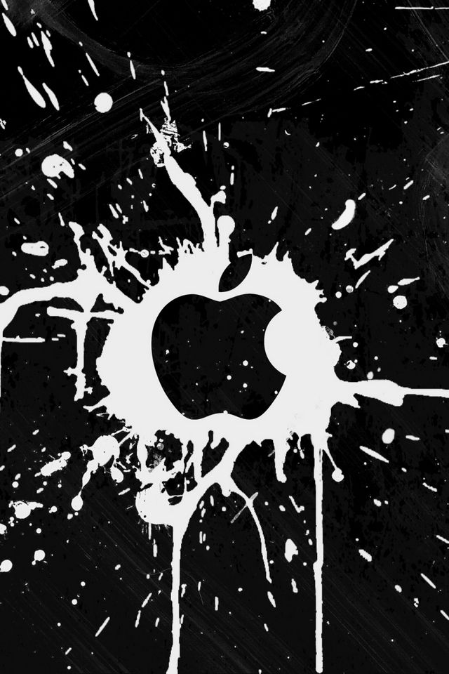 Black and White Apple iPhone 4 Wallpapers | HD Wallpapers Source
