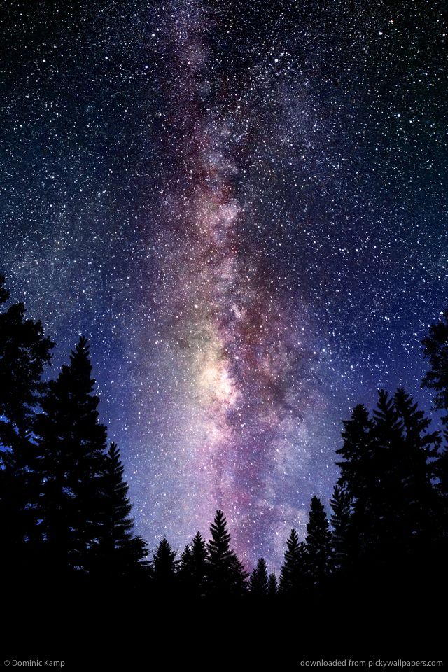 Download The Milky Way Galaxy Wallpaper For iPhone 4