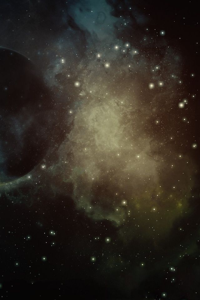 640x960 Outer Space Planet Galaxy Iphone 4 wallpaper