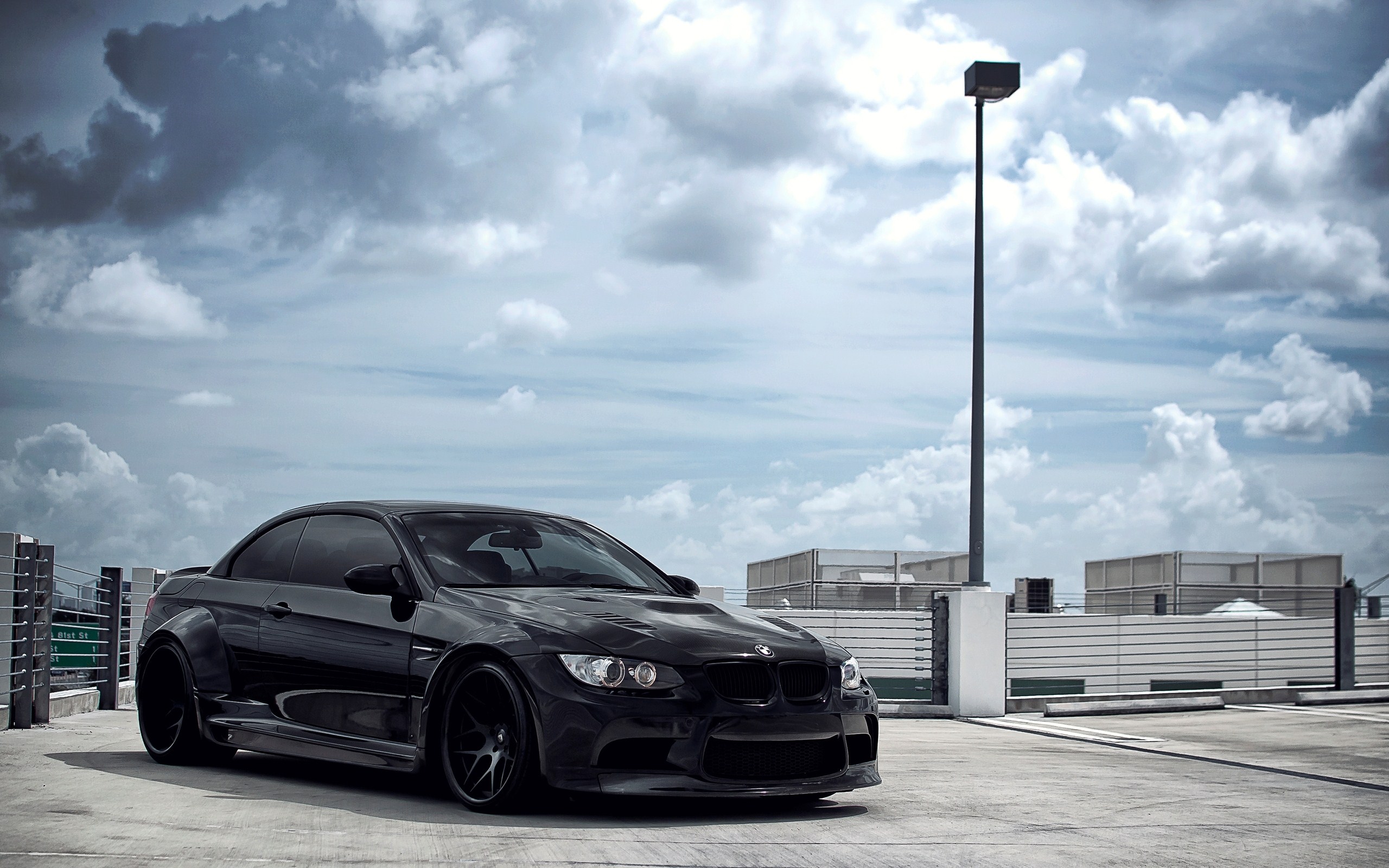 Bmw M3, clouds, sky, black, 2560x1600 HD Wallpaper and FREE Stock ...