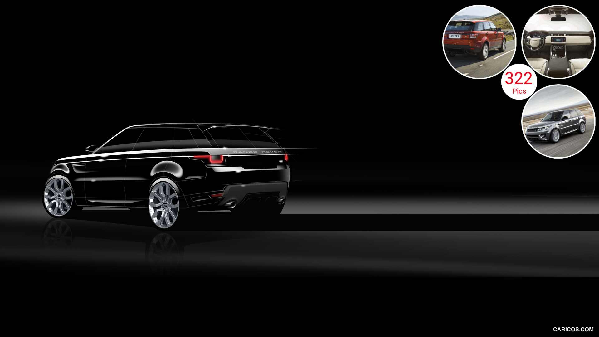 2014 Range Rover Sport - Design Sketch | HD Wallpaper #116 | 1920x1080