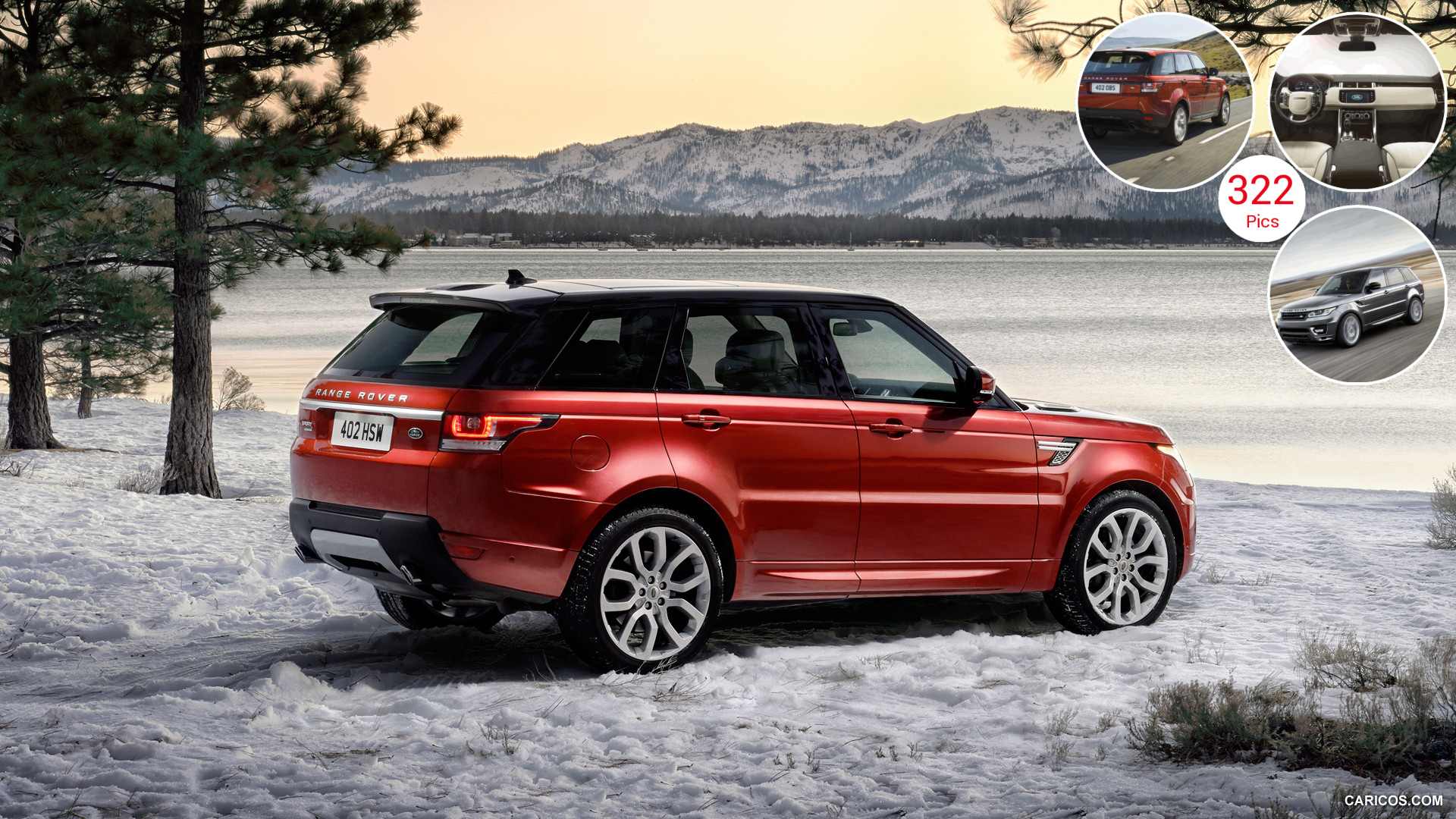 2014 Range Rover Sport Chile Red - Side | HD Wallpaper #37 | 1920x1080