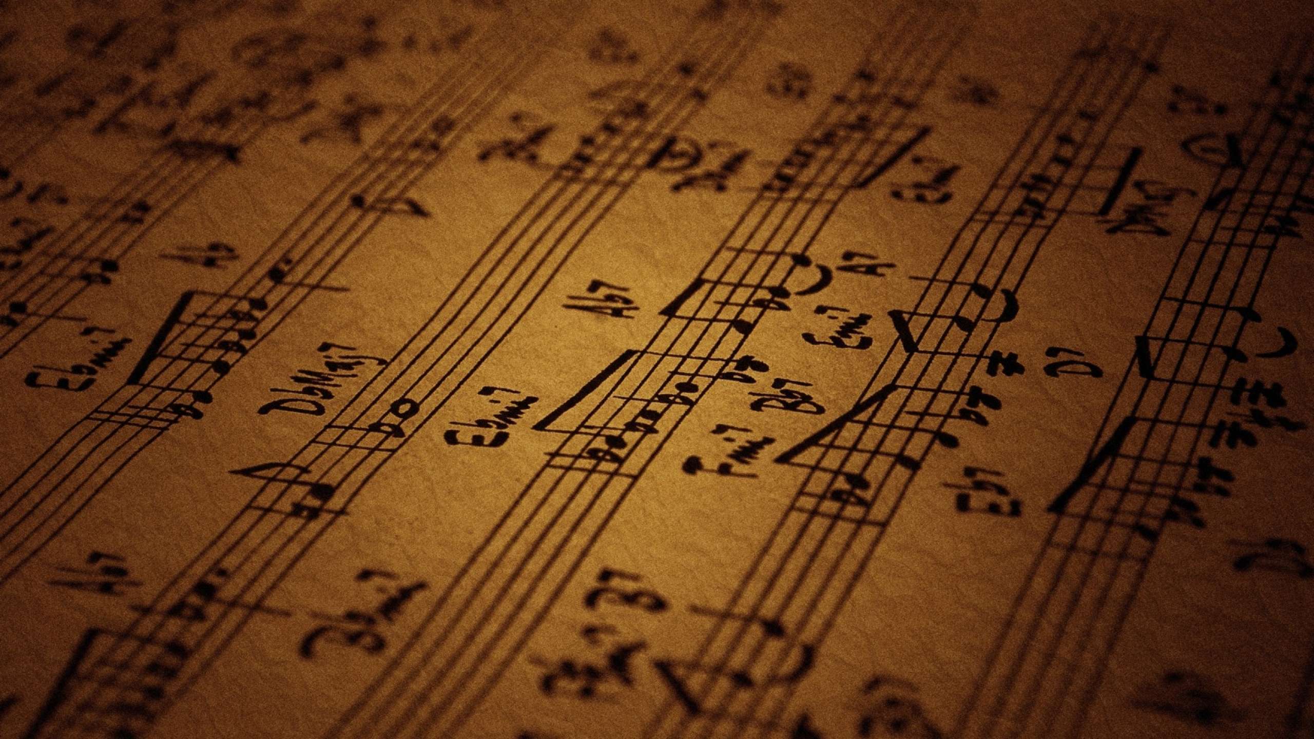 Music Notes Sheet Music wallpaper for your iMac Archives - HD ...