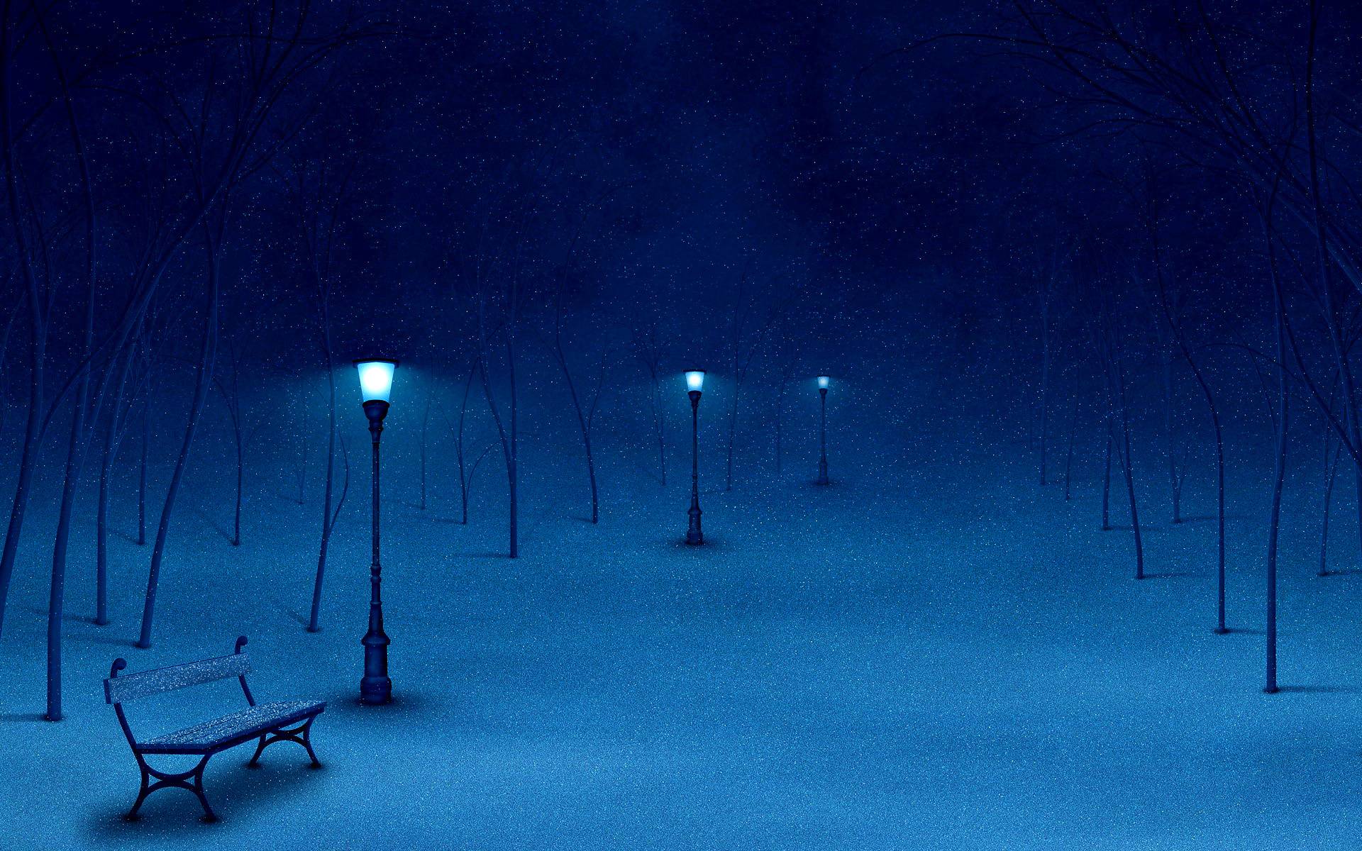 Winter Night Backgrounds