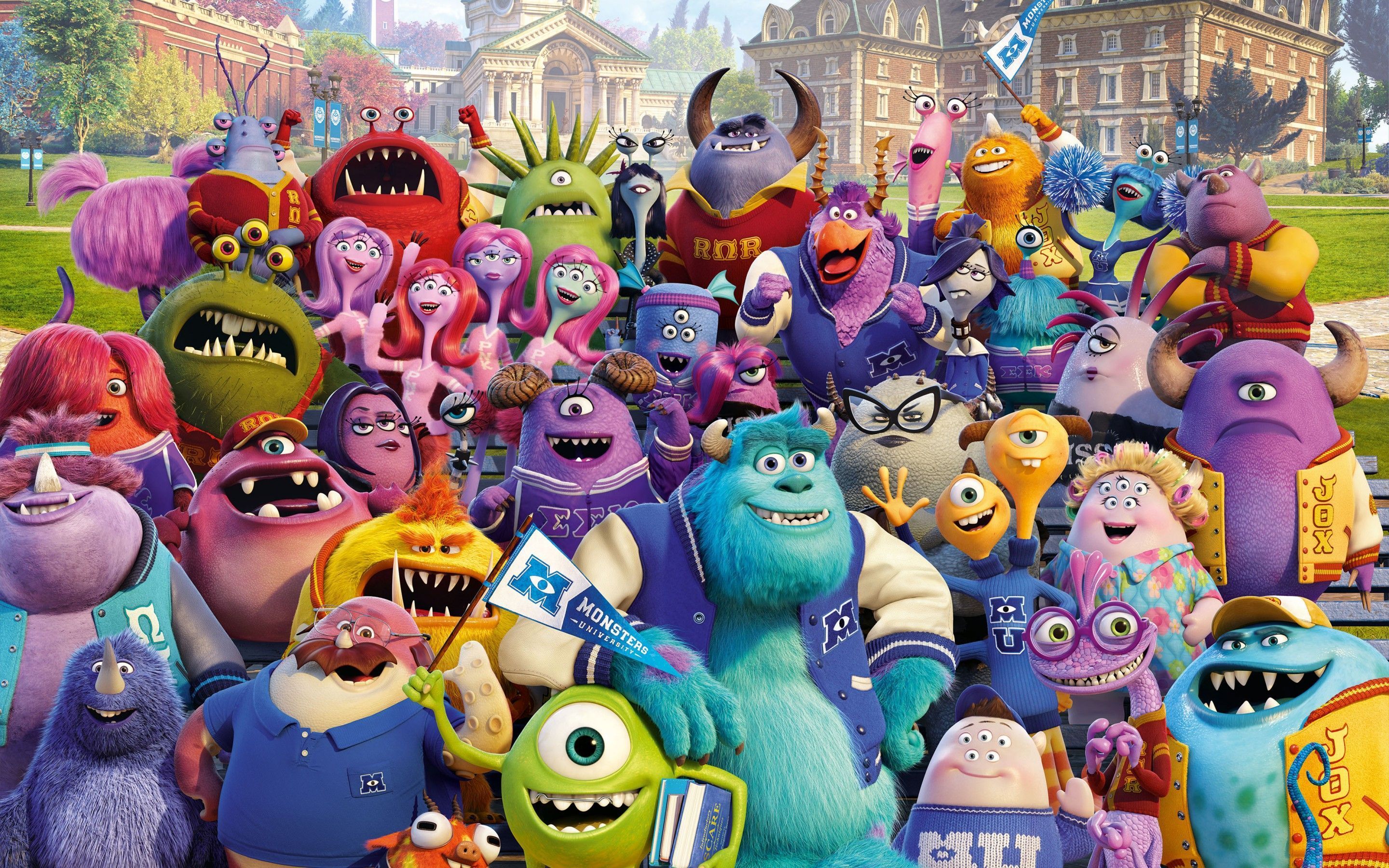 50 Monsters University HD Wallpapers | Backgrounds - Wallpaper Abyss