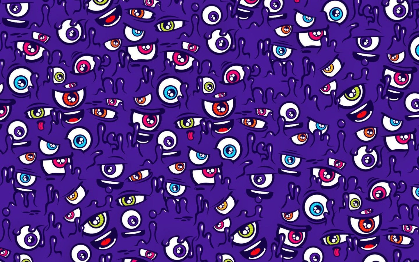 Download Eyes Monsters Wallpaper 1440x900 | Wallpoper #394352
