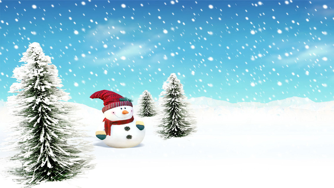 Free Download Christmas Snowman HD wallpapers for iPhone 5 | Free ...