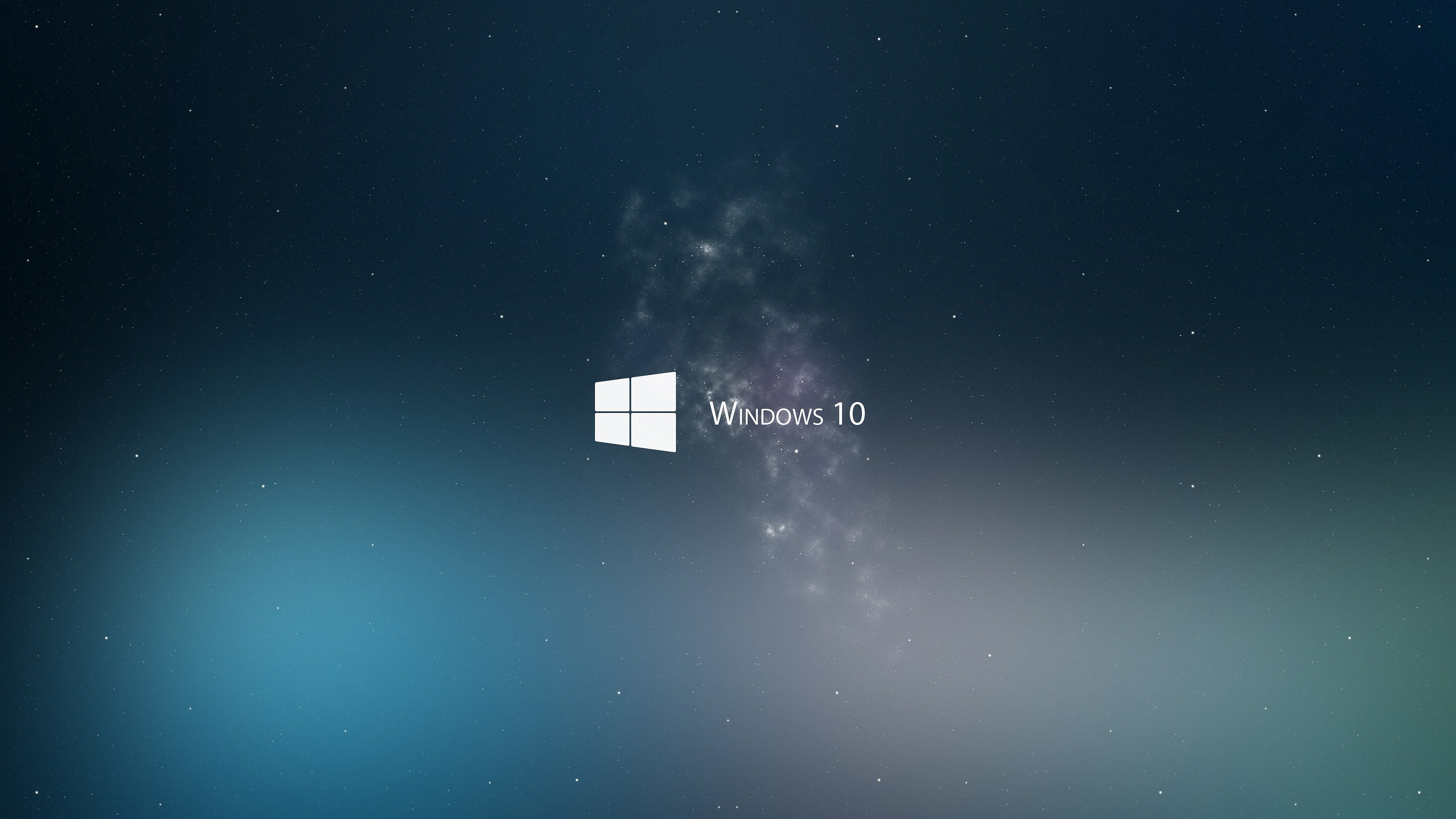 White Windows 10 Logo in Space 4K Wallpaper | 4K Wallpaper - Ultra ...
