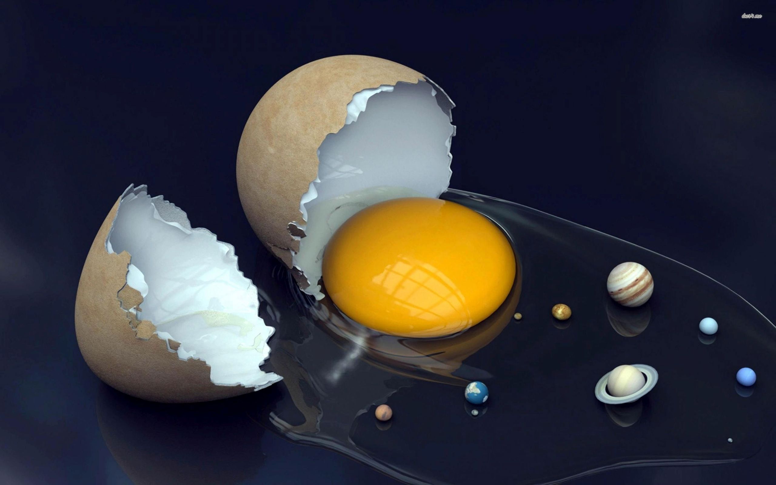 Egg Solar System wallpaper - Space wallpapers - #29498