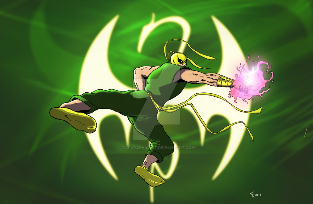 DeviantArt More Like Iron Fist Wallpaper by rafgraphicart