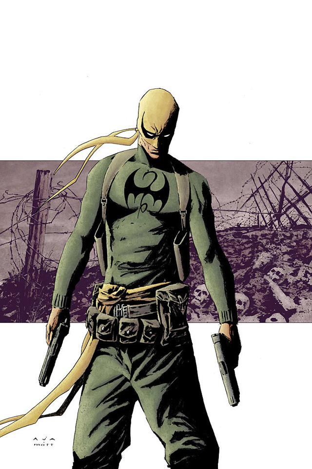 Download for iPhone background Iron Fist I4 from category cartoons ...