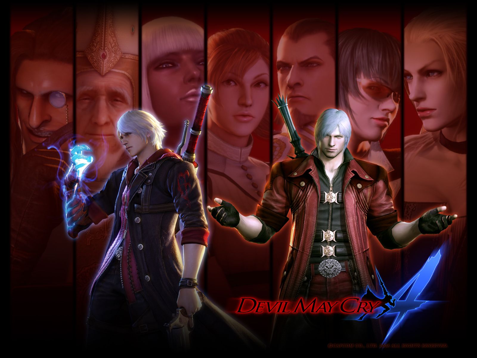 Devil May Cry 4 Characters Wallpaper | Customity