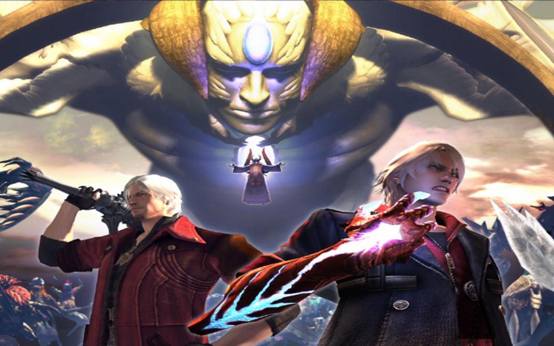 DEVIL MAY CRY 4 HEROES NERO AND DANTE WALLPAPER - - HD