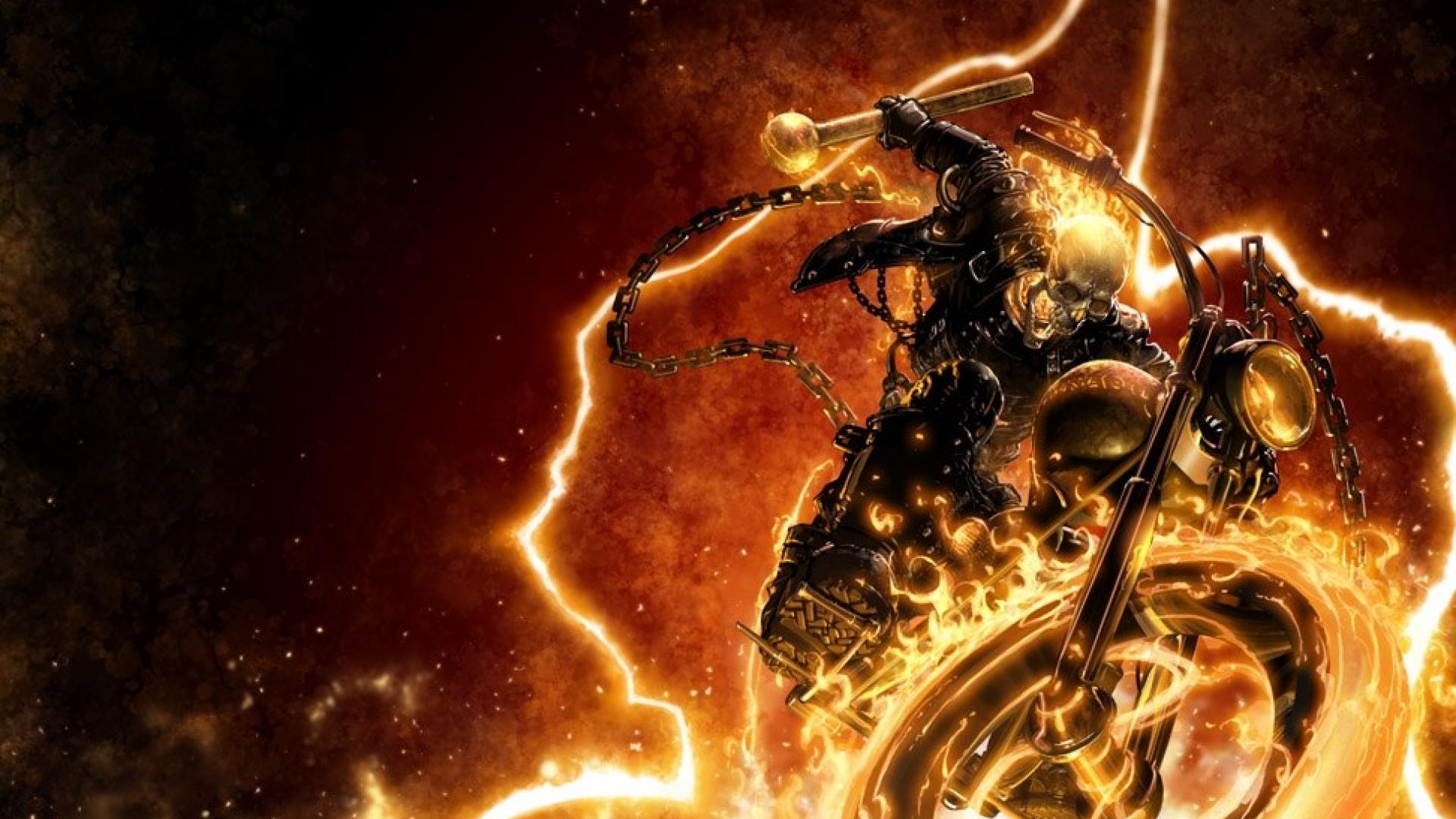 ghost rider movies motorbikes flame hd wallpaper - (#26674) - HQ ...