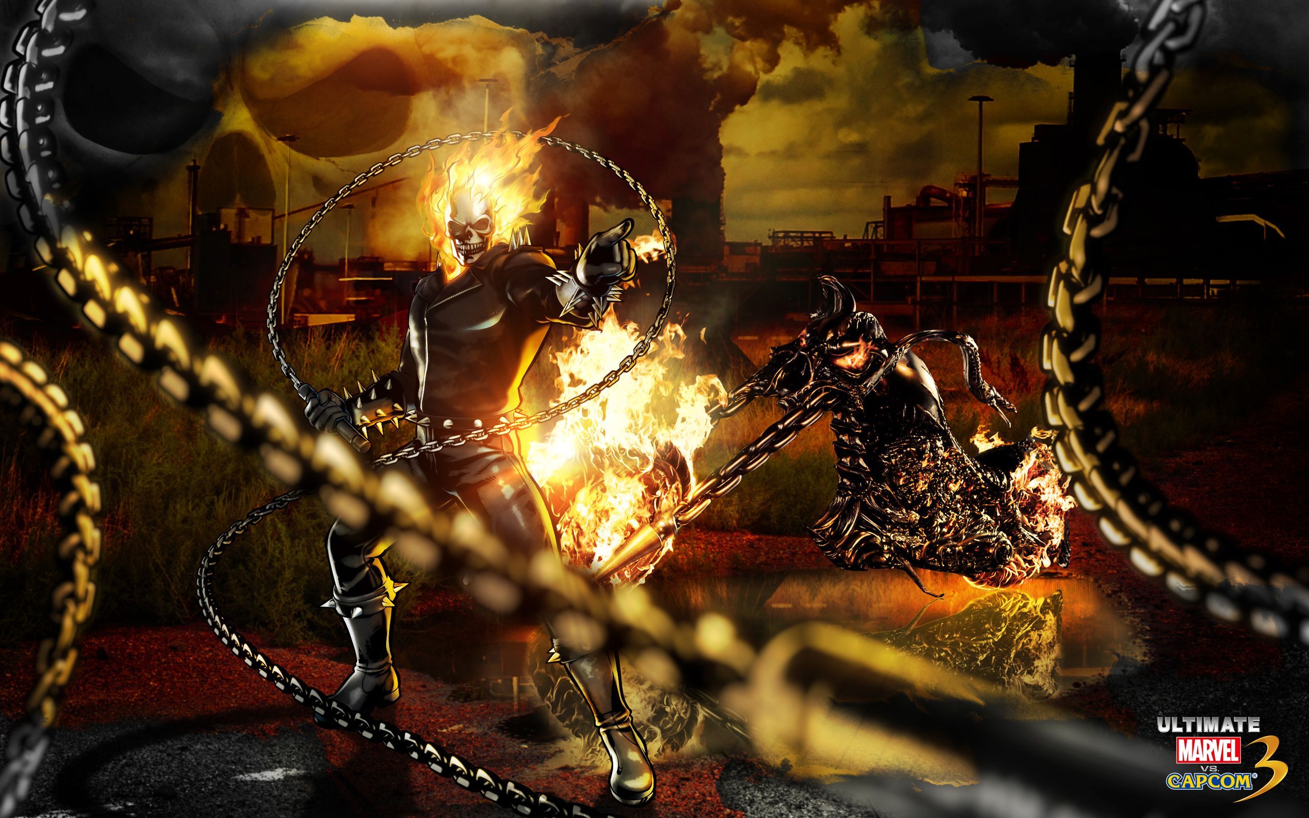 Ghost Rider Marvel Vs Capcom Wallpapers | HD Wallpapers