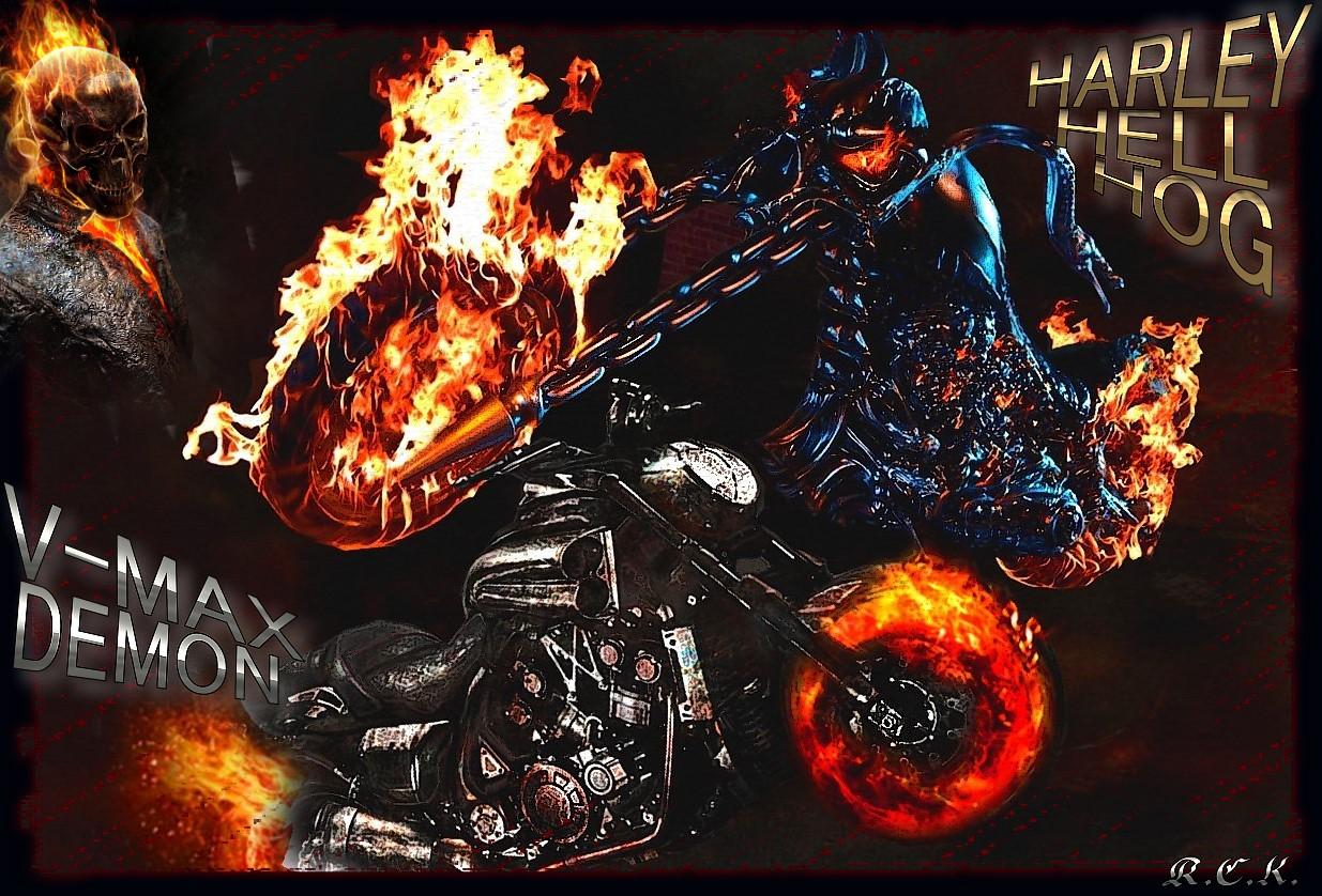 Wallpapers For Ghost Rider 2 Bike Wallpapers | HD Wallpapers Range