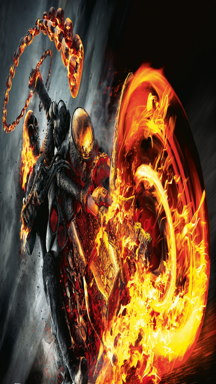 ghost rider of |Movie wallpapers| HD wallpaper for mobile and desktop.