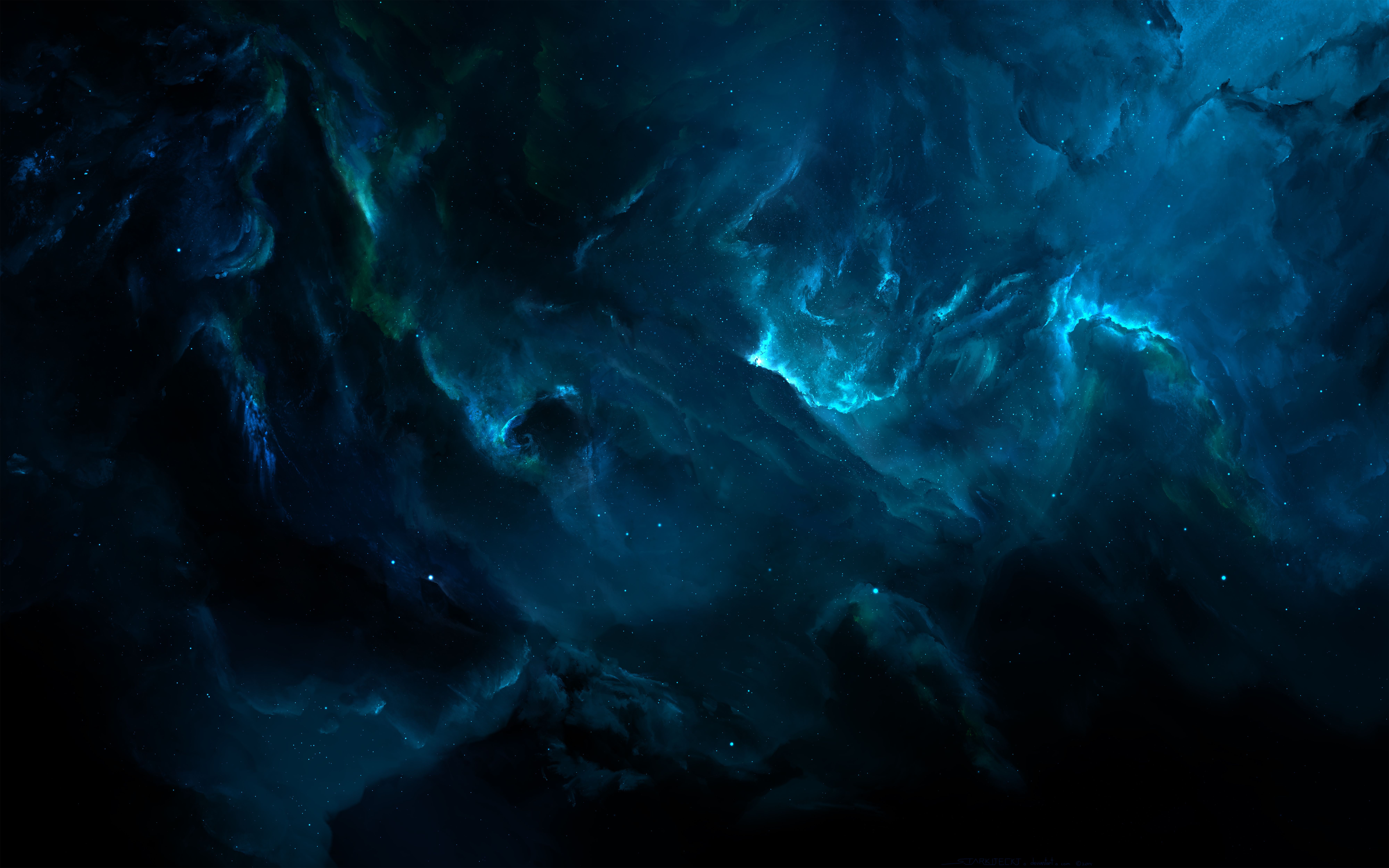 Atlantis Nebula by Starkiteckt - 8000x5000 wallpapers