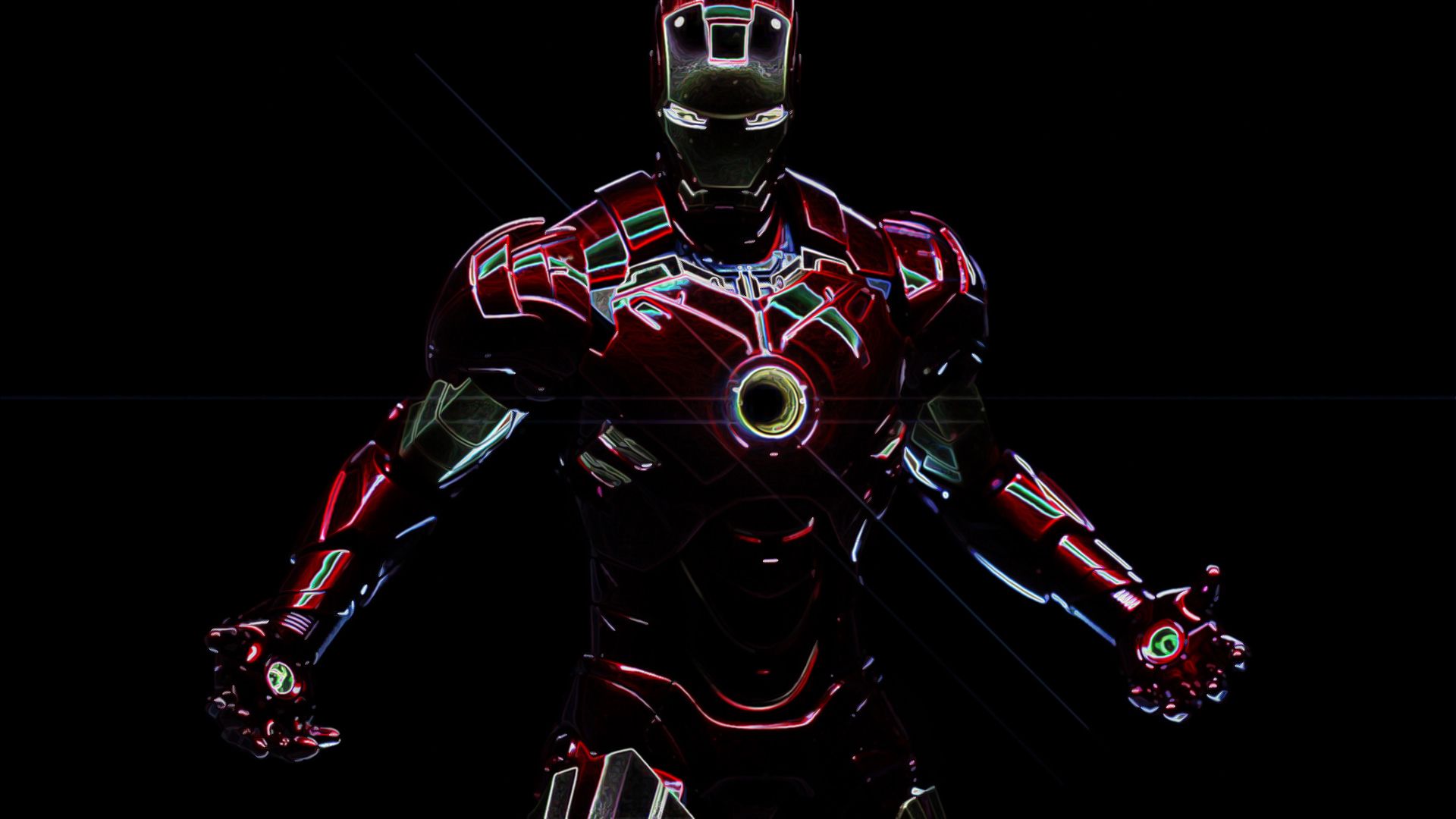 Iron Man Widescreen Background Wallpapers 7812 - HD Wallpaper Site