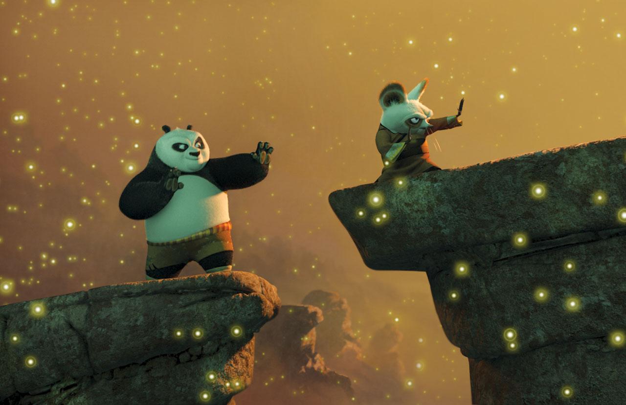 Kung Fu Panda HD Image Wallpaper for iOS 7 - Cartoons Backgrounds