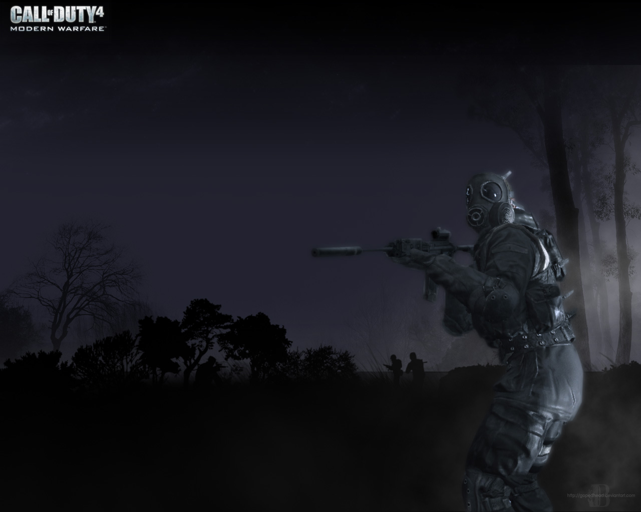 Call of Duty 4 Wallpaper by MichaelDebevec on DeviantArt