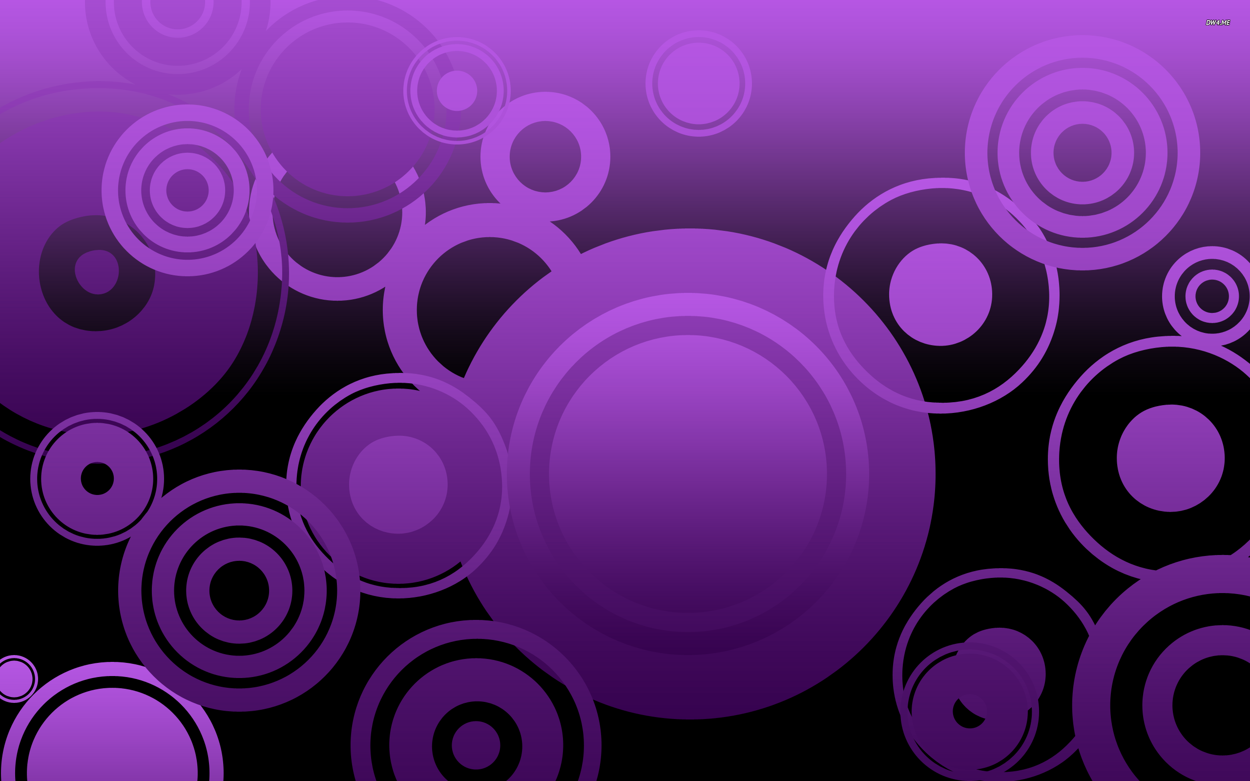 Purple circles wallpaper - Vector wallpapers -