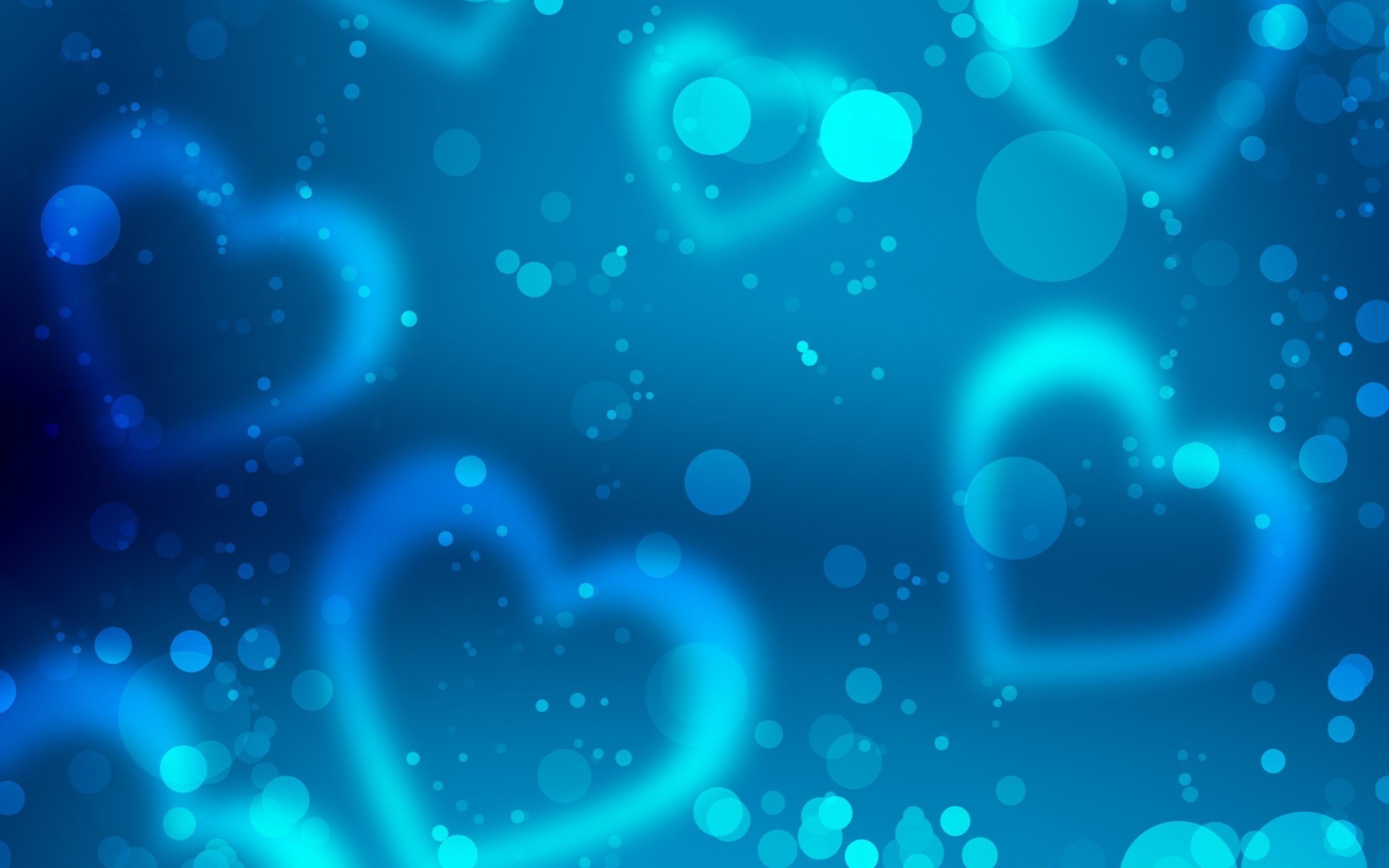 Blue Hearts Background Wallpaper HD Backgrounds