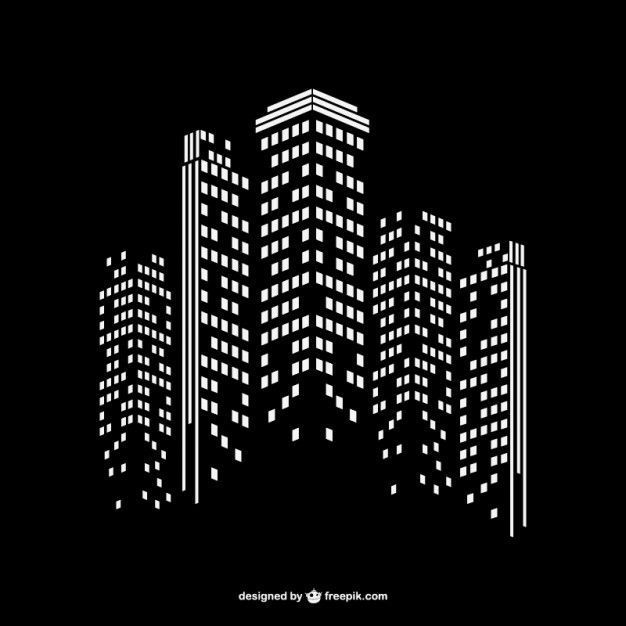 Modern city night background Vector | Free Download