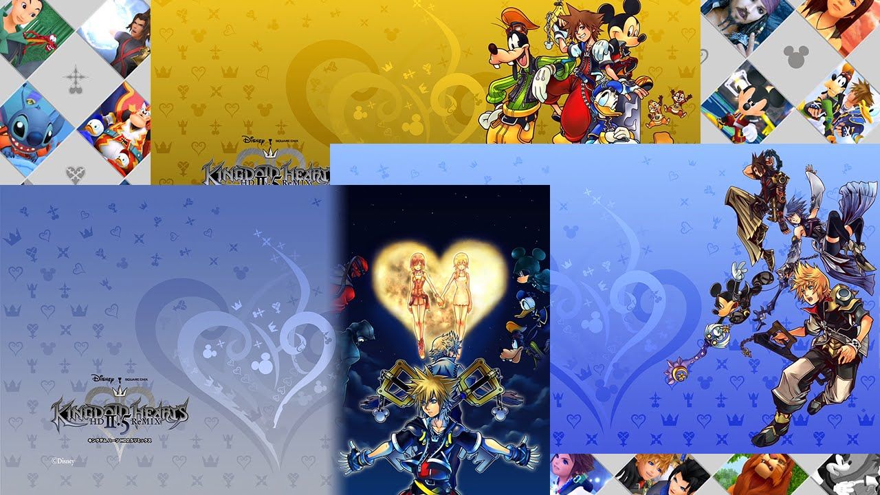 Showcasing the KINGDOM HEARTS HD 2.5 ReMIX PS3 Themes Wallpapers