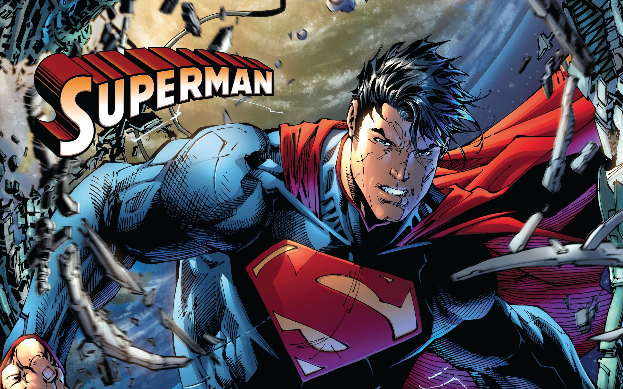 Superman Jim Lee 2560 x 1600 Comic Backgrounds