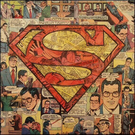 Superman comic wall paper. Awesome!! | Kal-El: Superman ...