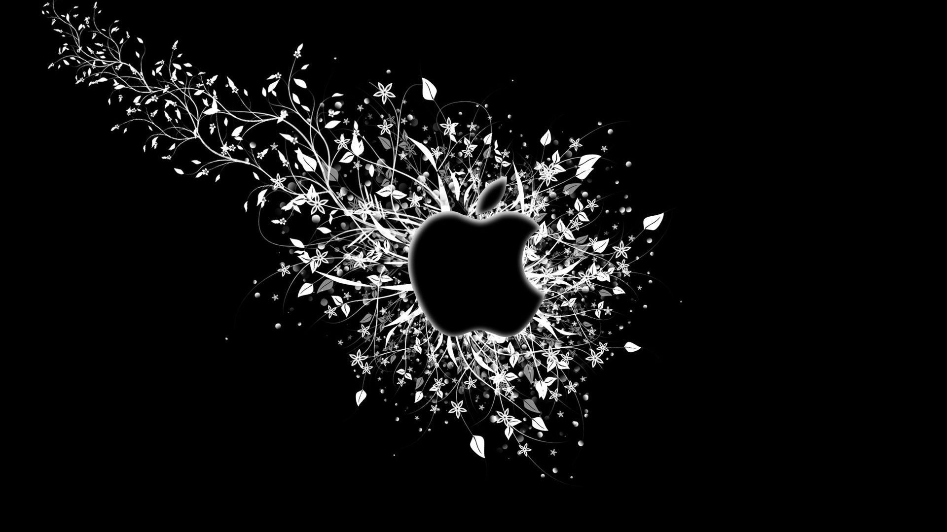 Download Wallpaper 1920x1080 Apple, Mac, Paint, Stains, Splashes