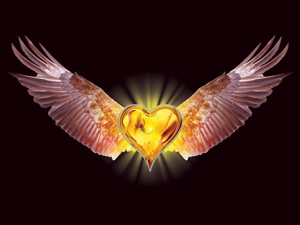 Desktop Wallpaper Gallery 3D Art Eagle Heart Free