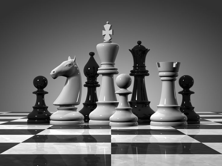 Chess Game Black And White Pion Wallpaper HD Images Background ...