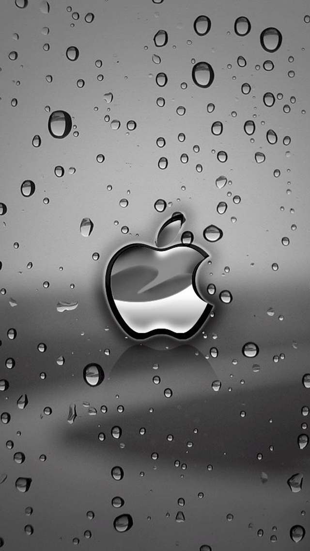Water Drops with Colorful Background Wallpaper - Free iPhone ...