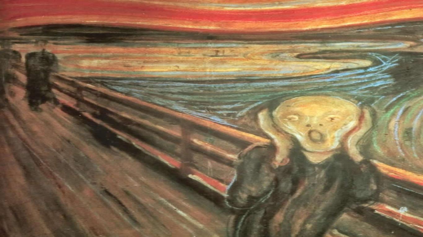Wallpapers Gogh Free Hd Edvard Munch The Scream Iphone X 1366x768 ...