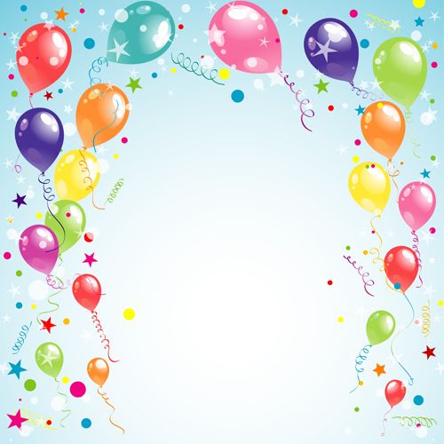 IMAGE birthday balloons background