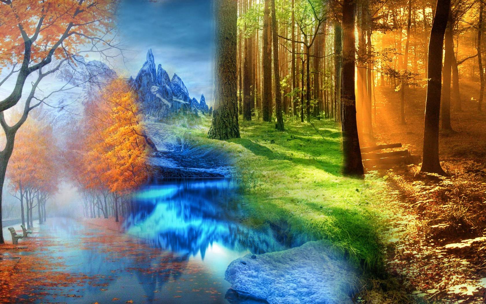 Four Seasons Desktop Desktop Image