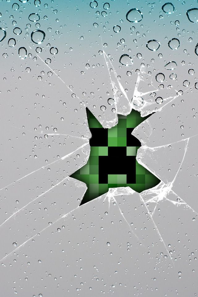 DeviantArt More Like iPhone Creeper Wallpaper by Andyd4