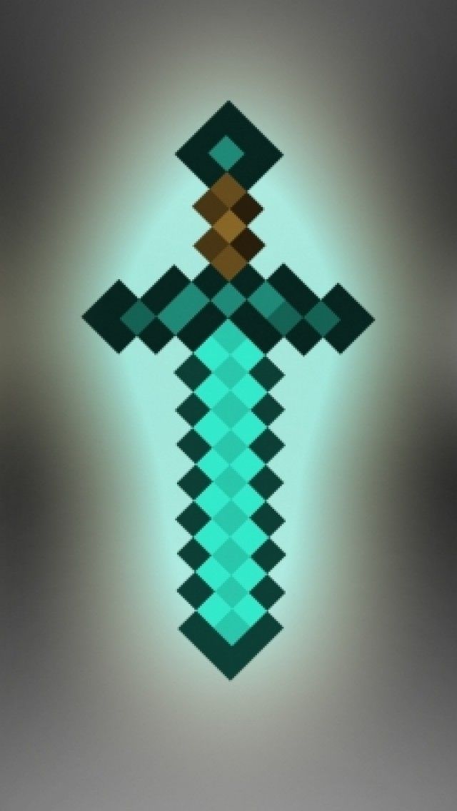 Free Minecraft Diamante iPhone wallpaper