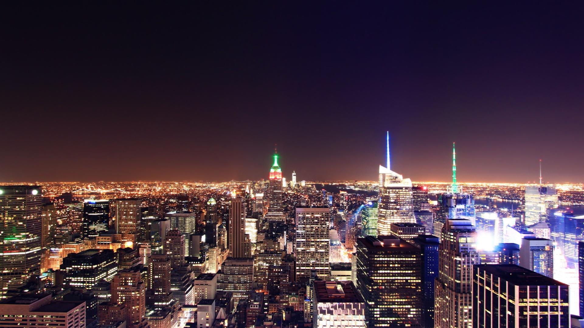 Beautiful New York City Lights HD Wallpaper, get it now