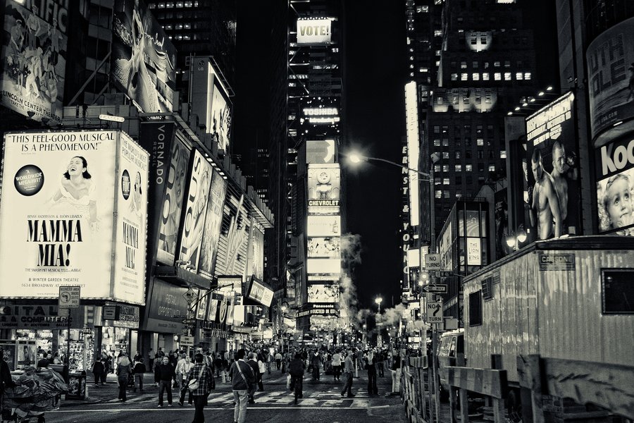 New york city lights by PortraitOfaLife on DeviantArt