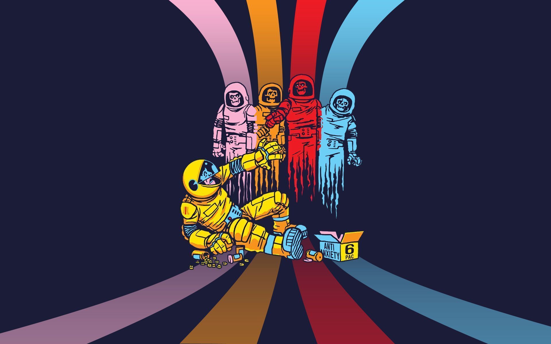 Weekly Wallpaper featuring Pac-Man in SPACE | PGM